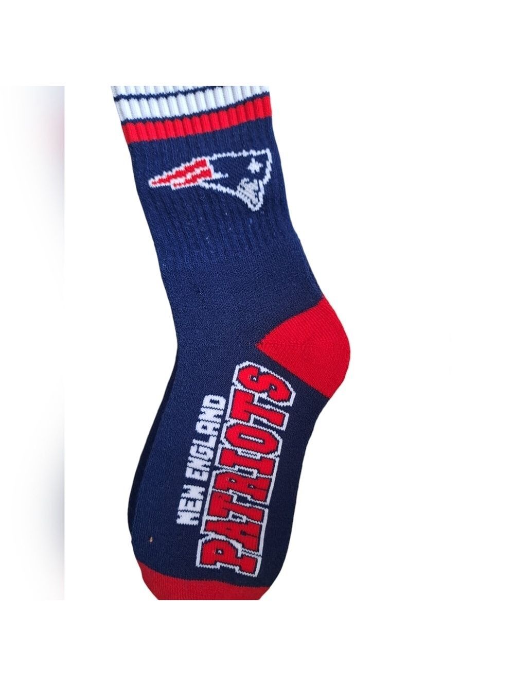 NFL Youth New England PATRIOTS socks thick fun football team apparel kids  1-5